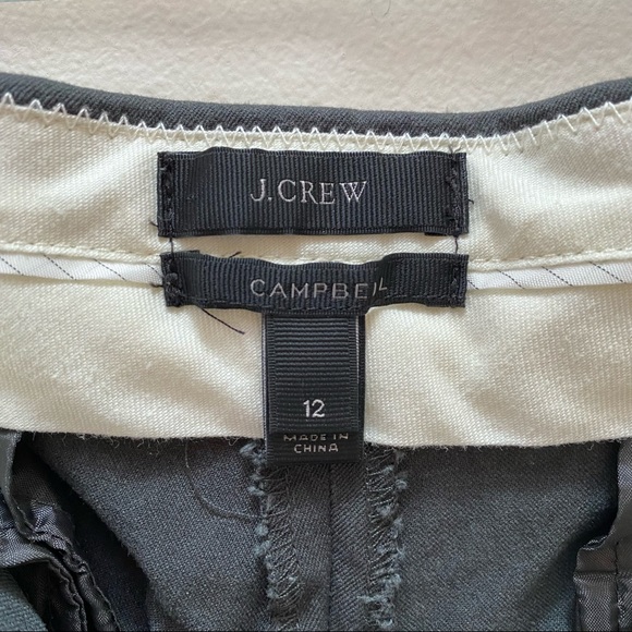 J Crew Grey Campbell Pants - Picture 3 of 3